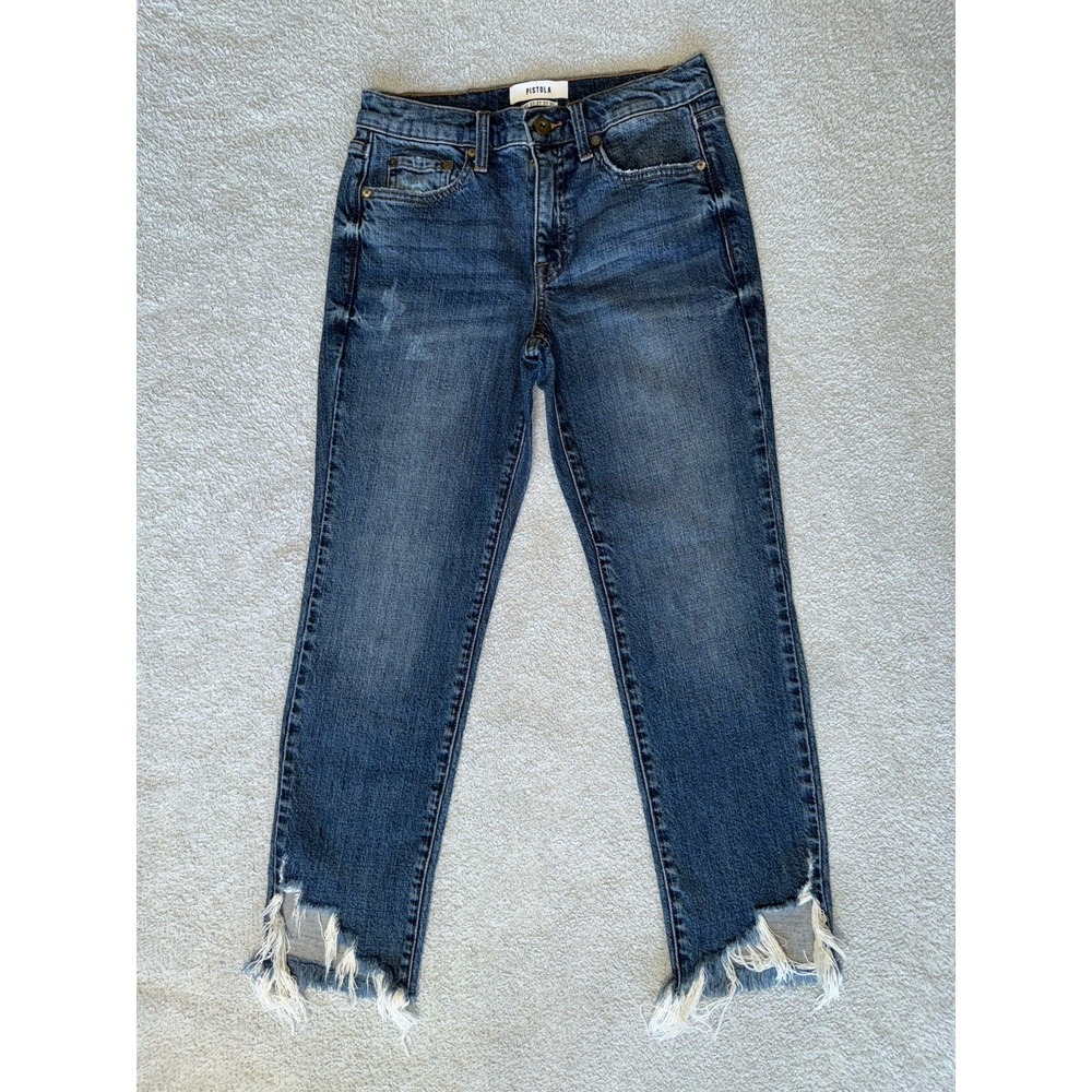 Pistola Raw Hem Jeans/Capris Women's Size 27‎